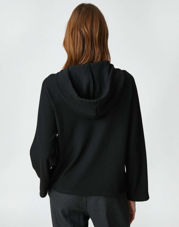 Hooded Sweatshirt With Kangaroo Pocket - Görsel 4